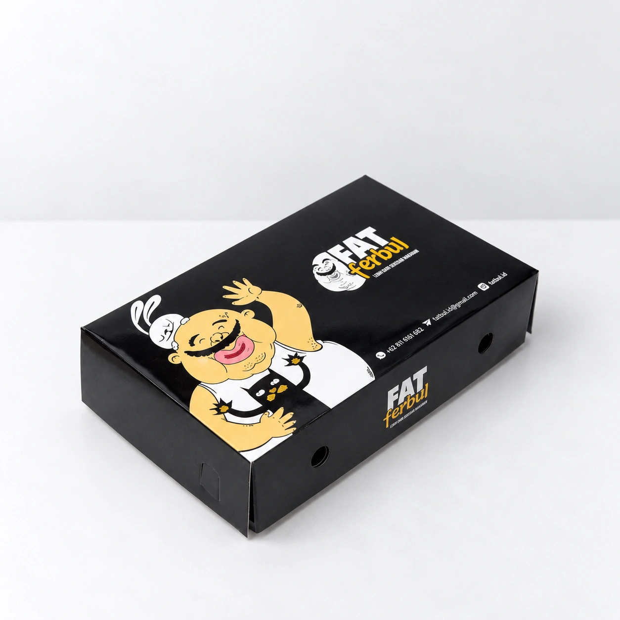 Box Makanan Custom FAT febuy tampak kanan