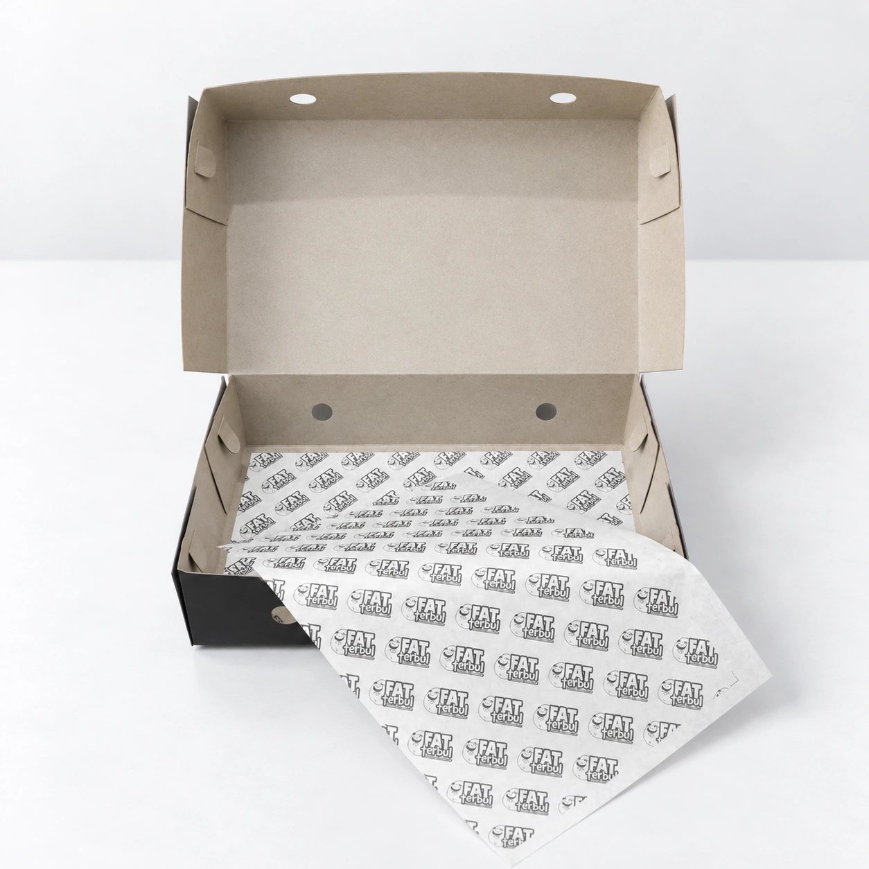 Box Makanan Custom FAT febuy terbuka