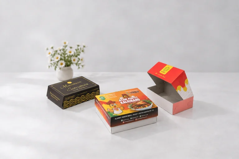 Cetak box kemasan custom untuk berbagai kebutuhan bisnis