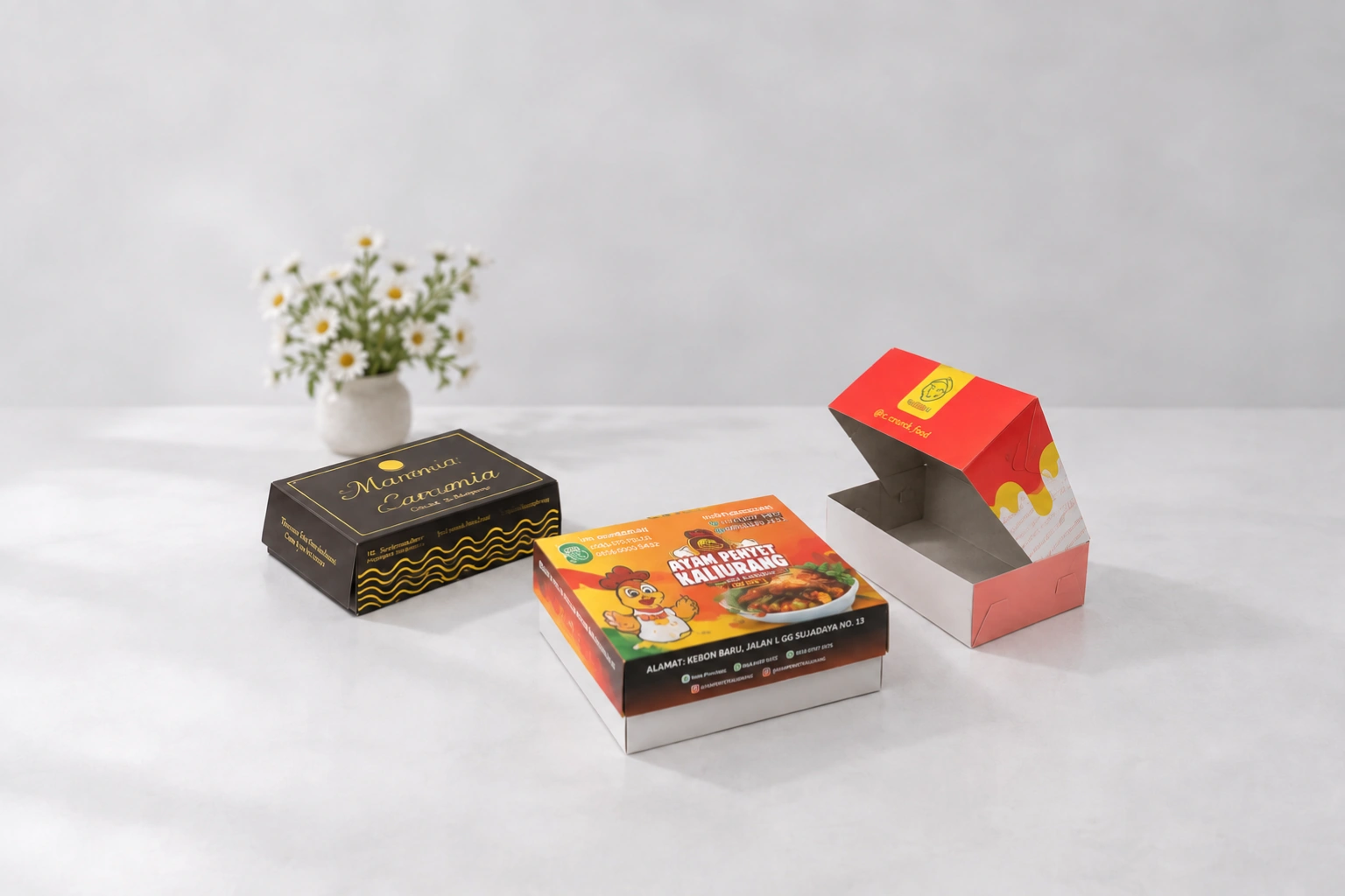 Cetak box kemasan custom untuk berbagai kebutuhan bisnis