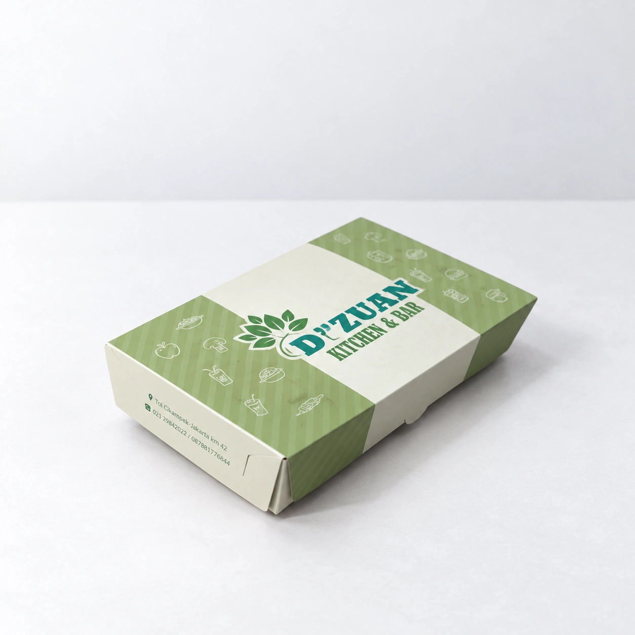 Paper Lunch Box Custom Dzuan BikinKemasan
