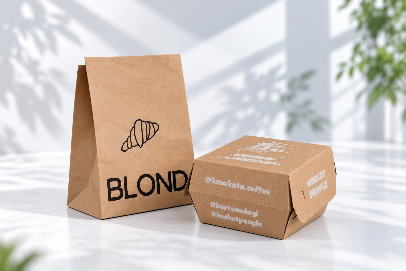 Paperbag Kraft dan Box Kraft BikinKemasan