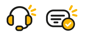icon layanan customer service bikinkemasan